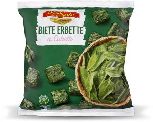 Biete erbette a cubetti surgelate