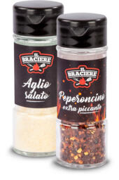 Peperoncino extra piccante / Aglio salato
