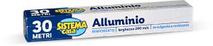 Rotolo alluminio 30 mt per alimenti