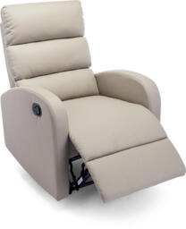 Poltrona reclinabile beige