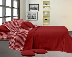 COMPLETO LETTO MATRIMONIALE FLANELL