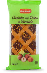 Crostata con crema di nocciole