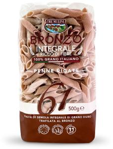 Penne rigate integrali trafilate al bronzo
