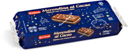 Merendina al cacao ripiena con crema al latte