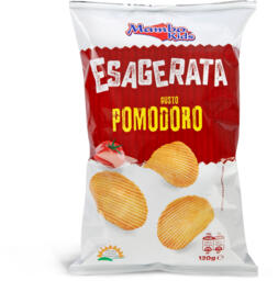 Patatine esagerata gusto pomodoro