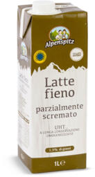 Latte fieno parzialmente scremato UHT a lunga conservazione omogeneizzato