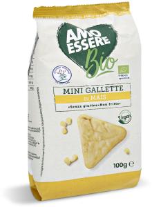 Snack mini gallette di mais Bio