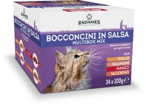 Bocconcini in salsa per gatti multibox mix