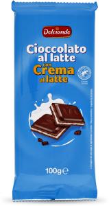 Cioccolato al latte con crema al latte