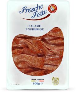 Salame ungherese a fette