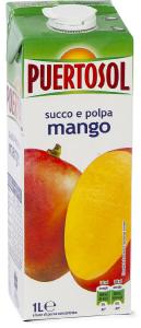 Succo e polpa mango