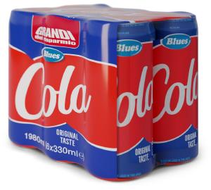 Bevanda cola in lattina