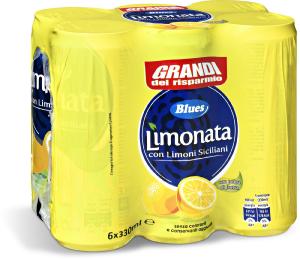 Limonata in lattina