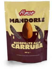 Mandorle ricoperte alla carruba