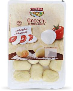 Gnocchi di patata ripieni con pomodoro e mozzarella