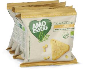 Mini gallette di mais bio