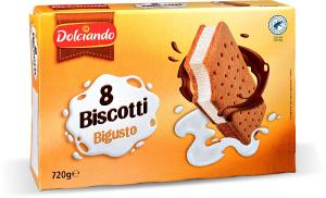 Biscotti gelato bigusto 8 pezzi