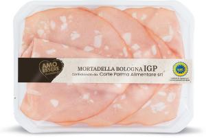 Mortadella Bologna IGP a fette