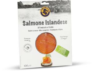 Salmone Islandese affumicato con legno di faggio