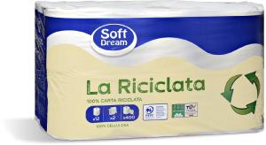 Carta igienica "La Riciclata" 12 rotoli