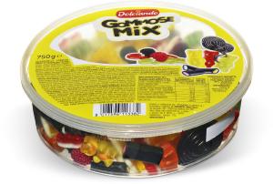 Vaschetta con mix di caramelle gommose