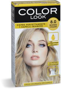 Crema colorante per capelli 8.0 biondo chiaro