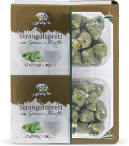 Strangolapreti con spinaci e ricotta
