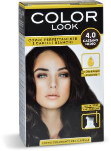 Crema colorante per capelli 4.0 castano medio