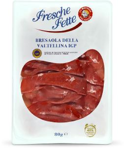 Bresaola della Valtellina IGP a fette