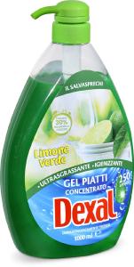 Detersivo gel piatti concentrato limone verde