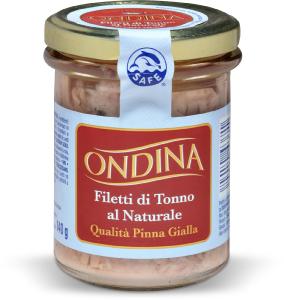 Filetti di tonno al naturale