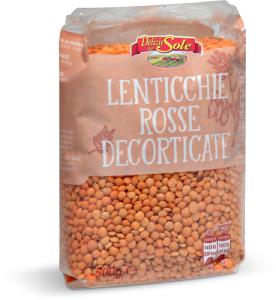 Lenticchie rosse decorticate