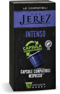 Capsule caffè intenso compatibili Nespresso®* 20 pezzi