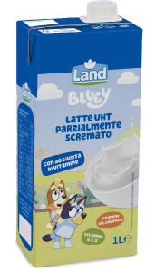 Latte UHT parzialmente scremato con aggiunta di vitamine