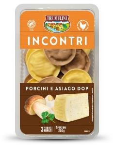 Ravioli incontri porcini e Asiago DOP