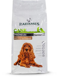 Crocchette Premium con pollo e tacchino per cani senior