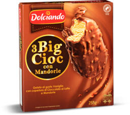 Gelato Big Cioc con mandorle 3 pezzi