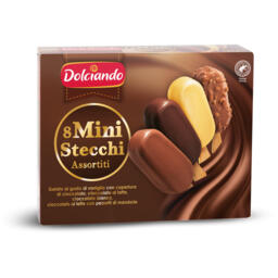Gelato mini stecchi assortiti 8 pezzi