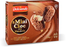 Gelati Mini Cioc con mandorle 8 pezzi