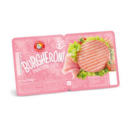 Burgheroni di prosciutto cotto