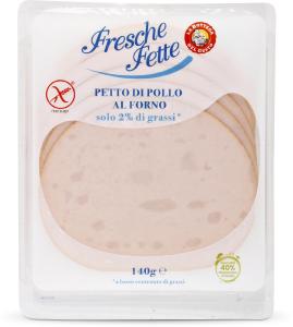Petto di pollo al forno a fette