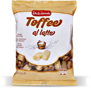 Caramelle toffee al latte