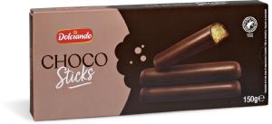 Biscotti ricoperti al cioccolato choco sticks