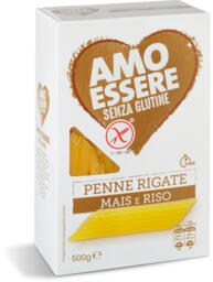 Penne rigate mais e riso senza glutine
