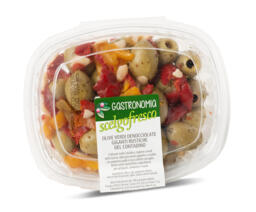 Olive verdi denocciolate giganti rustiche