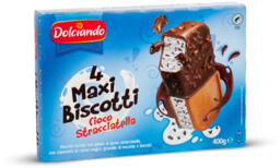 Gelati maxi biscotti cioco-stracciatella 4 pezzi