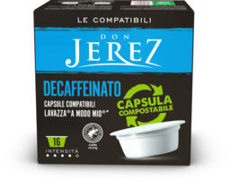 Capsule caffè decaffeinato compatibili con LAVAZZA® A MODO MIO®*16 pezzi