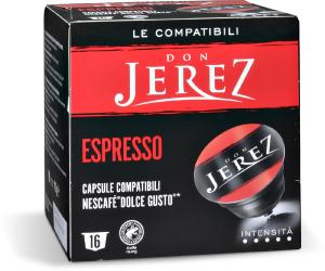 Capsule caffè espresso compatibili NESCAFÉ® DOLCEGUSTO® 16 pezzi