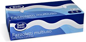 Fazzoletti multiuso 100 pezzi