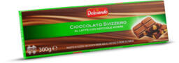 Cioccolato svizzero al latte con nocciole intere